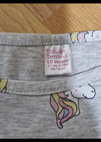 Kız Çocuk Desenli Pamuklu Elbiseler - Görsel 6