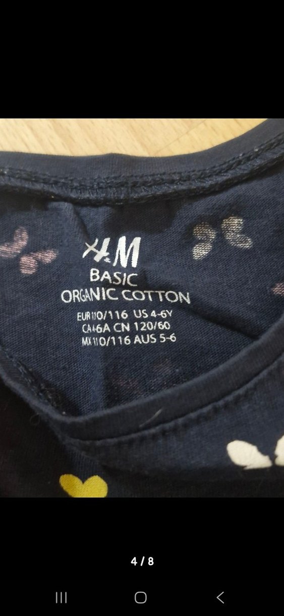 Kız Çocuk Desenli Pamuklu Elbiseler - Görsel 4