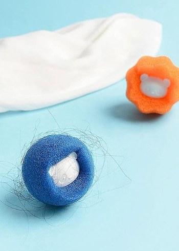 4 adet çamaşır makinesi tüy toplama topu - Görsel 2