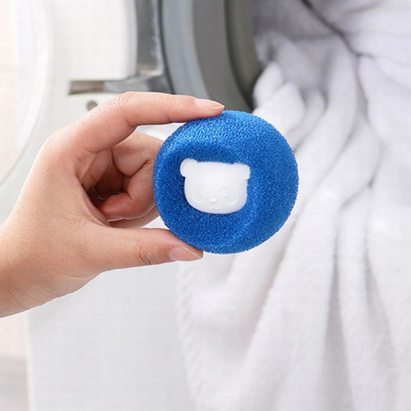 4 adet çamaşır makinesi tüy toplama topu - Görsel 3