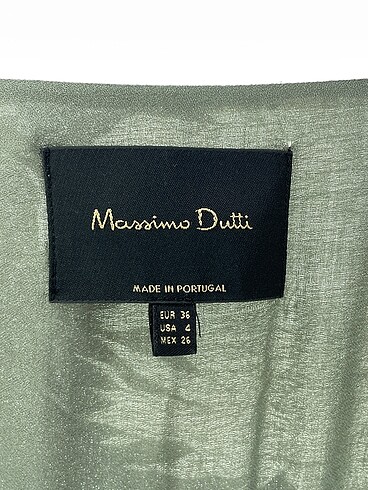 36 Beden çeşitli Renk Massimo Dutti Uzun Elbise %70 İndirimli.