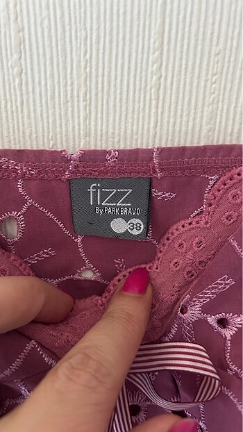 38 Beden pembe Renk Home store bluz