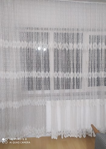 Brillant tül perde - Görsel 6