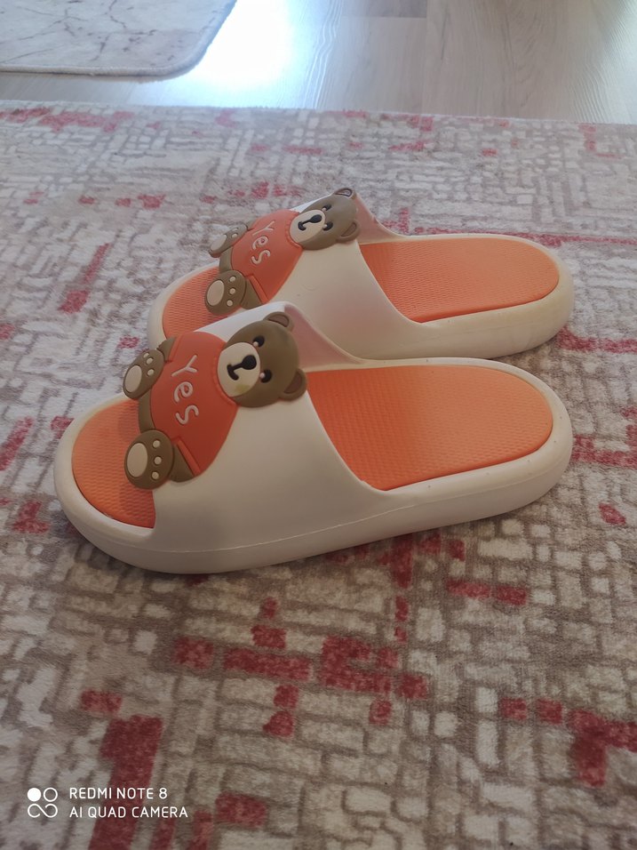 Ayıcık Desenli terlik - Görsel 4