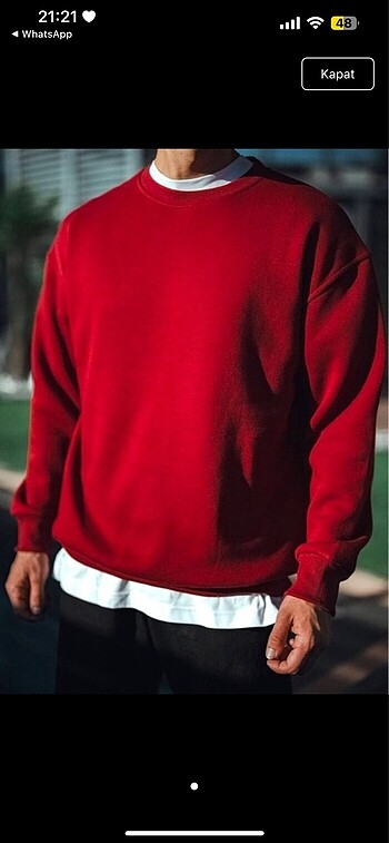 Bordo sweat