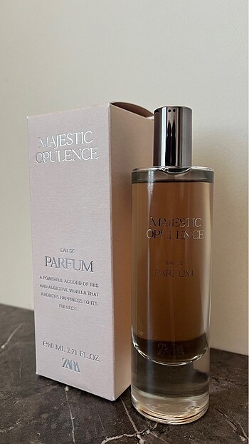  Beden ZARA MAJESTIC OPULENCE PARFÜM