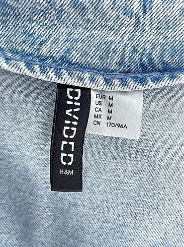 m Beden mavi Renk Denim Elbise