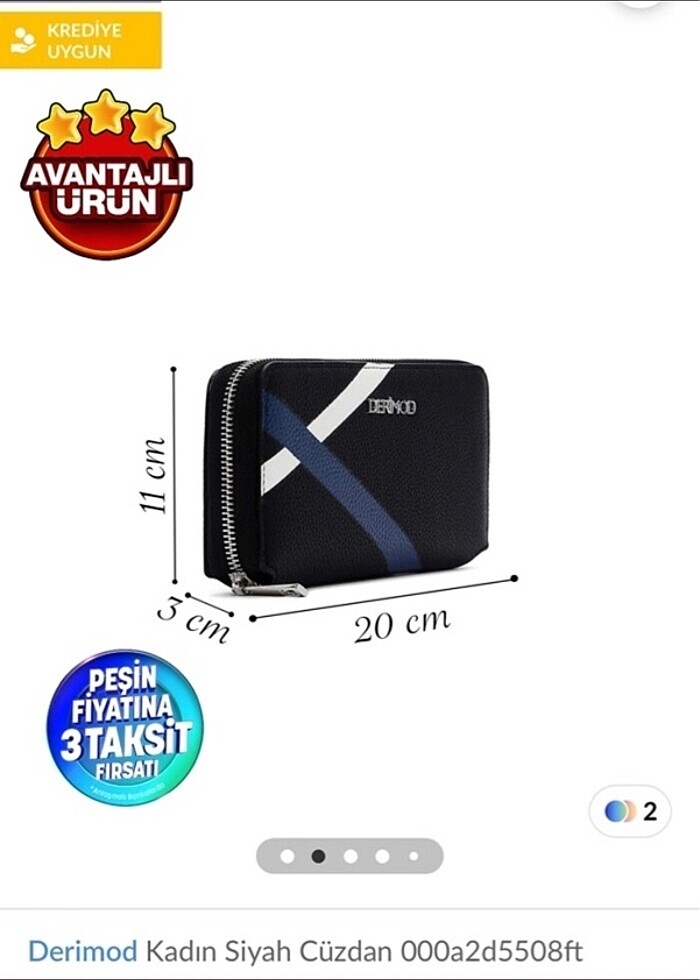 Derimod cüzdan - Görsel 2