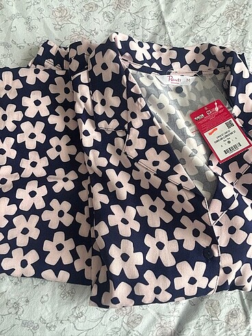 m Beden lacivert Renk Penti pijama takımı