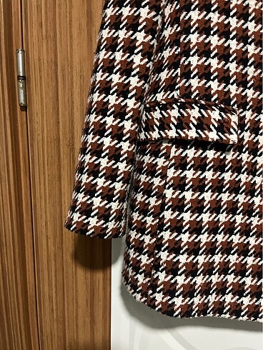 38 Beden kahverengi Renk Blazer Ceket