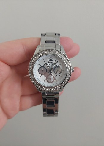 Gri Kadın Fossil Saat