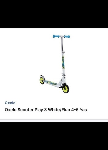 Oxelo Scooter Play 3