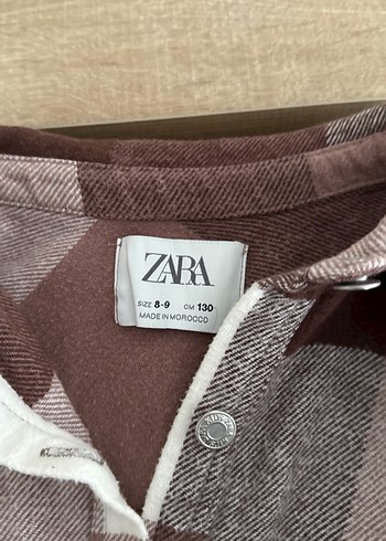 Uzun Kollu Düğmeli Kahverengi Gömlek - Görsel 10