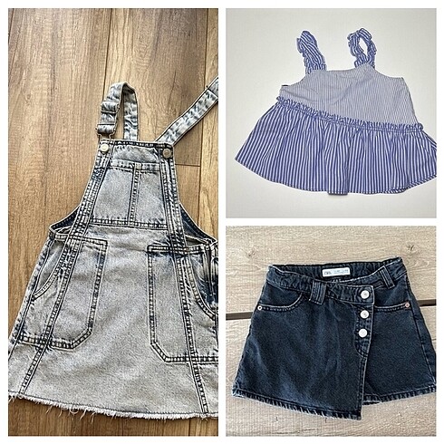 DENIM BERMUDA SKORT
