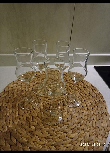 Paşabahçe grappa kahve Yanı kadeh