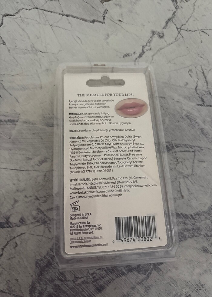 Dudak balsamı - Görsel 2