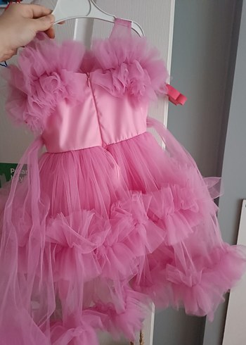 çocuk abiye / tüllü elbise - Görsel 2