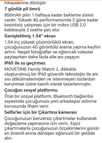 tcl akıllı saat - Görsel 2