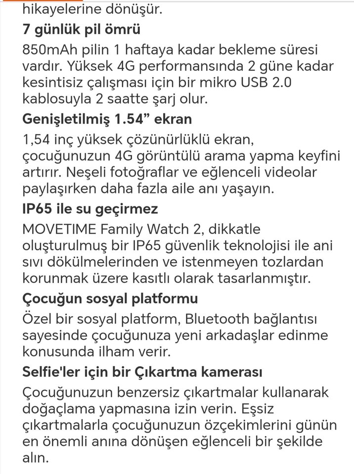 tcl akıllı saat - Görsel 2