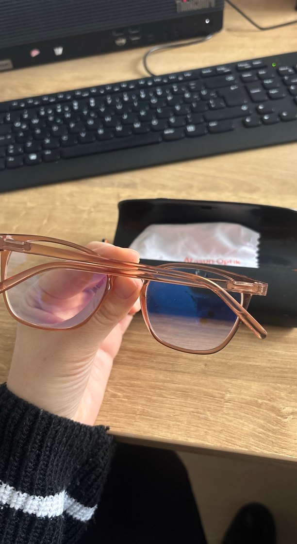 Numarası mavi ışık koruyucu gözlük - Görsel 2