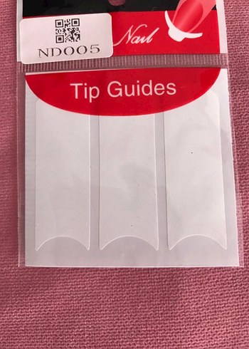 French Beyaz Tırnak Ucu Şablonları - Görsel 2