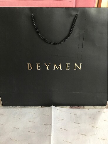  Beden Beymen Karton Çanta ve Pelur Kağıdı