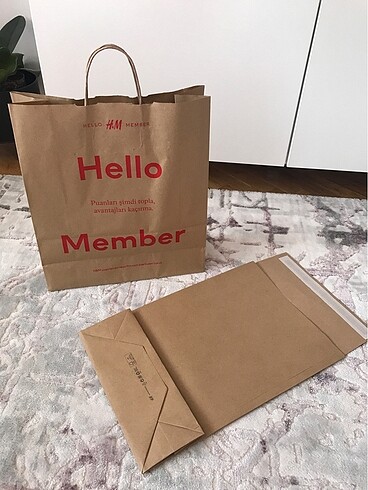 H&M H&M Karton Çanta ve Hediye Paketi
