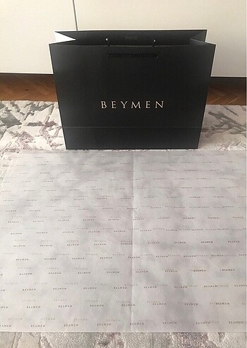 Beymen Karton Çanta ve Pelur Kağıdı