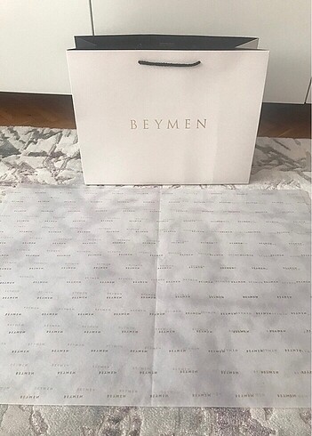 Beymen Beymen Karton Çanta ve Pelur Kağıdı