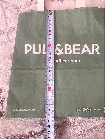 Diğer Pull&Bear Karton Çanta