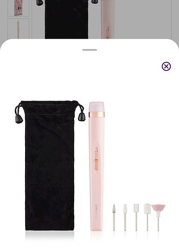 Pembe Pastel Manikür Pedikür Seti - Görsel 2