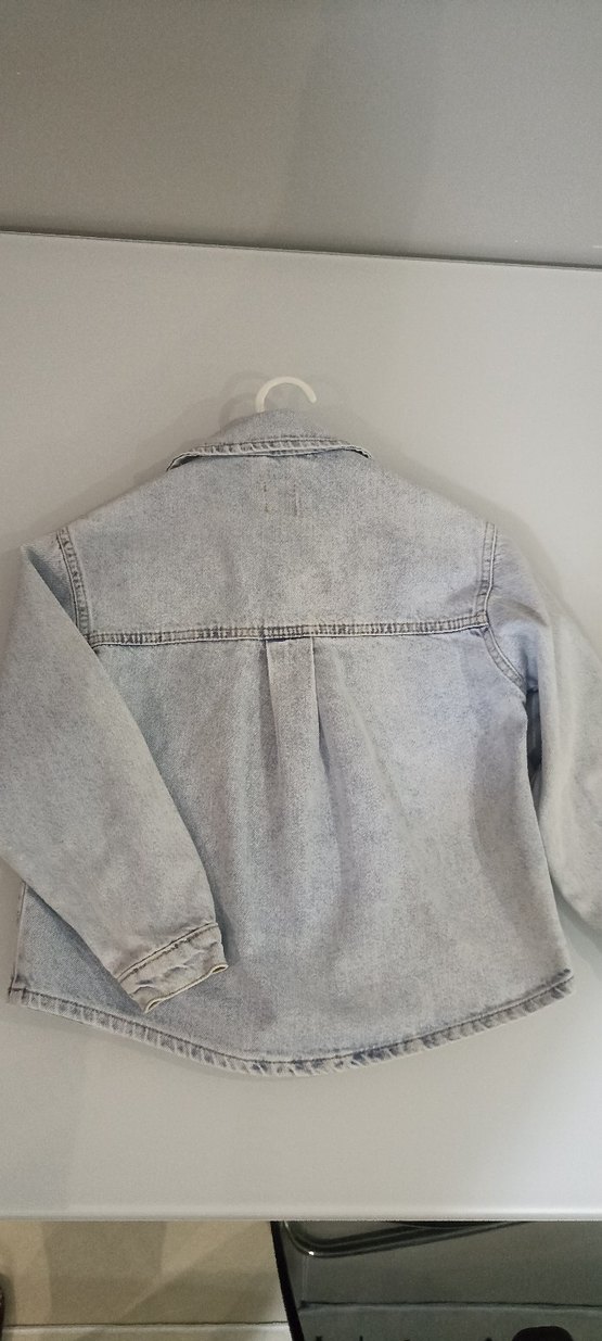Kız çocuk denim ceket - Görsel 2