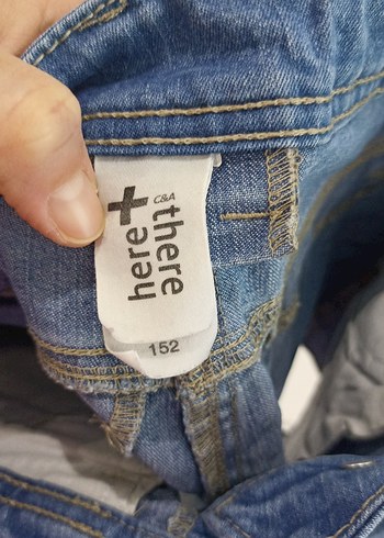 Düğmeli Kız Denim Şort - Görsel 2