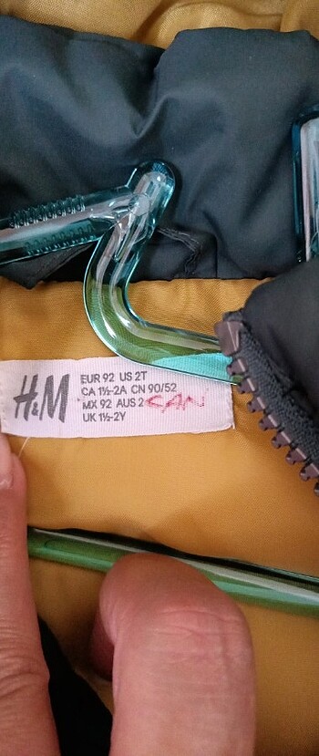24-36 Ay Beden H&m pofuduk yelek