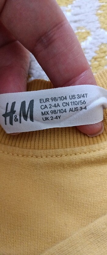 24-36 Ay Beden Sweatshirt 