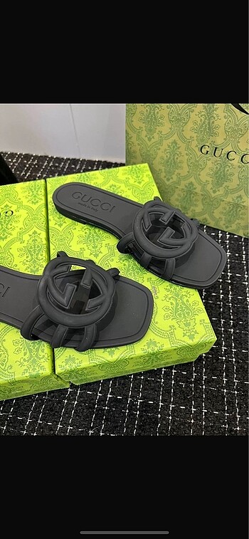Gucci rubber terlik