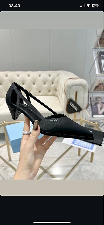 Prada Prada topuklu ayakkabı