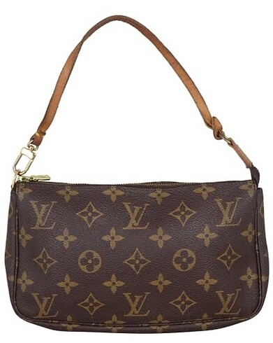 Louis vuitton gerçek deri baget çanta