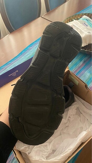 38 Beden siyah Renk Skechers spor ayakkabı 150093 BBK