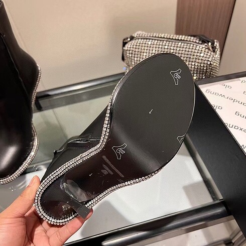 38 Beden siyah Renk Alexander wang topuklu