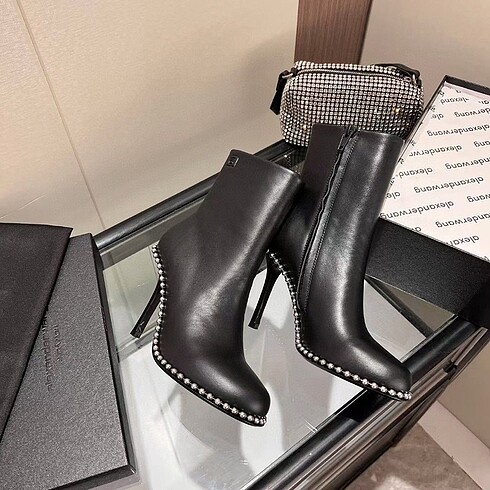 Alexander wang topuklu bot