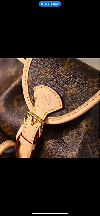  Beden kahverengi Renk Louis vuitton sırt çantası
