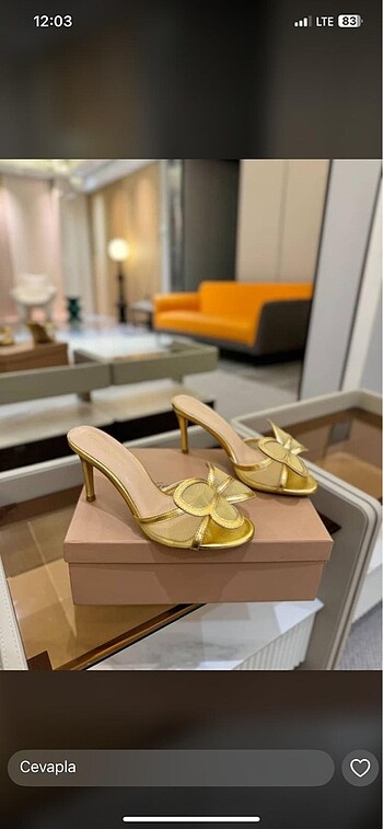 38 Beden çeşitli Renk Gianvito rossi topuklu terlik yeni sezon