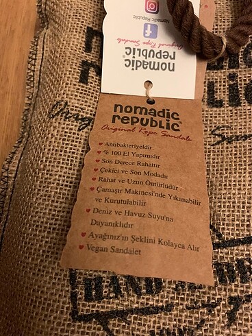 39 Beden Nomadic republic sandalet