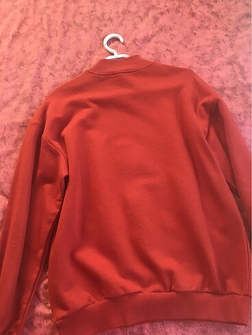 xs Beden turuncu Renk sweatshirt