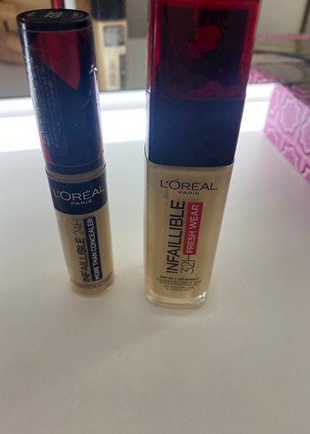 L'Oréal Infallible Kapatıcı ve Fondöten Seti