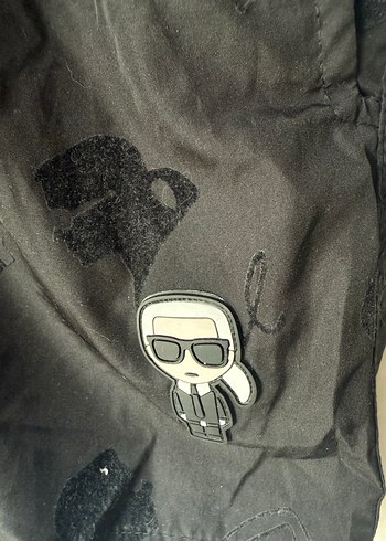 Düğmeli Siyah Erkek Mini Mayo - Görsel 2