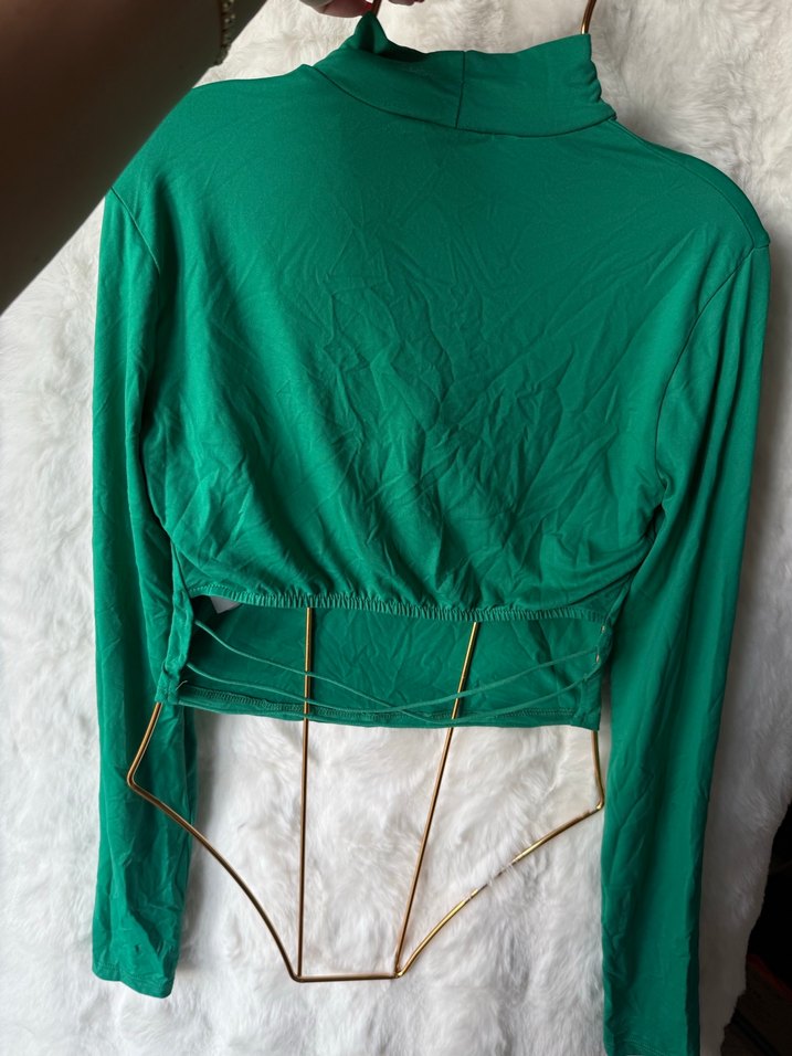 Boğazlı bluz - Görsel 2