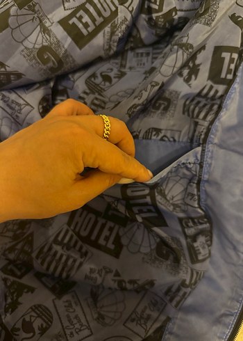 Parlak Mavi Fermuarlı Erkek Ceket - Görsel 9