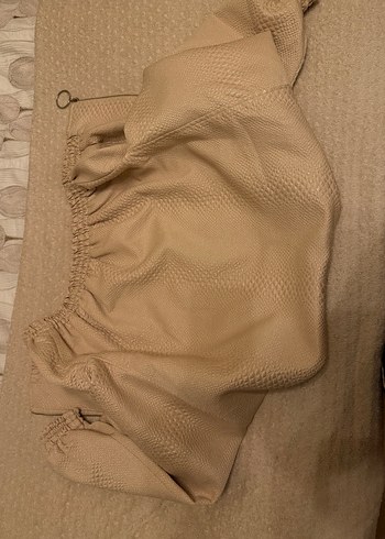 Bej Kadın Midi Ceket, Yılan Desenli, Salaş Kesim - Görsel 9